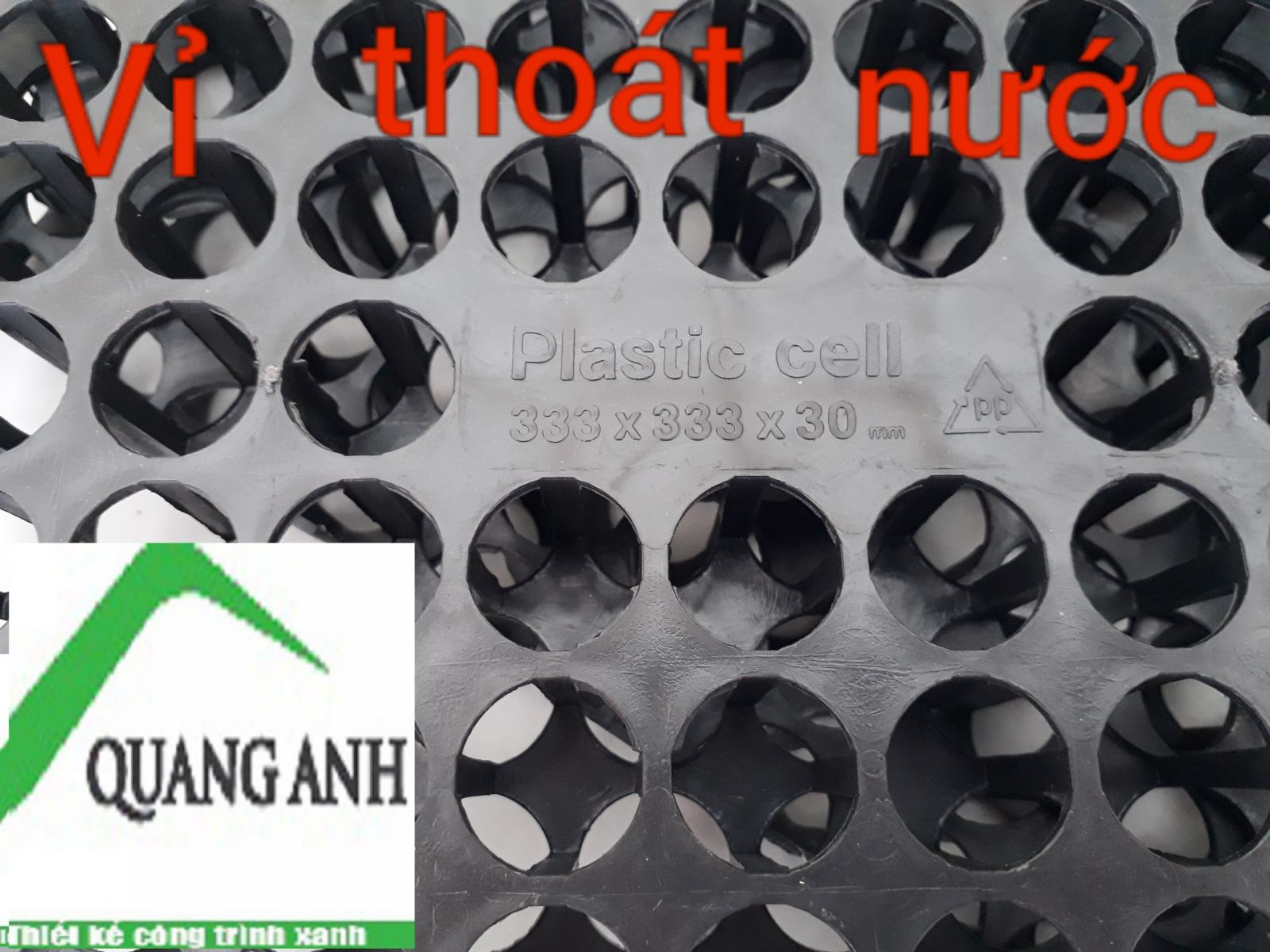 vỉ thoát nước plastic cell