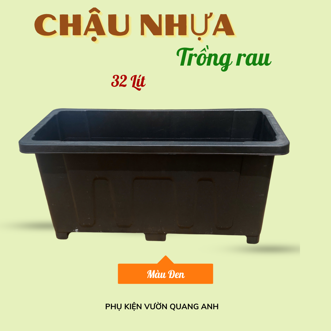 chậu nhựa trồng rau thông minh