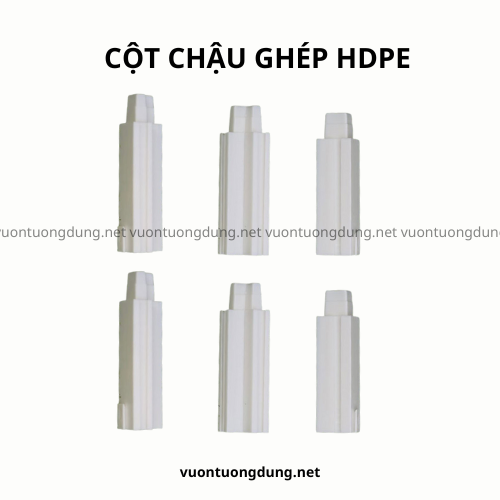 cột chậu ghép hdpe