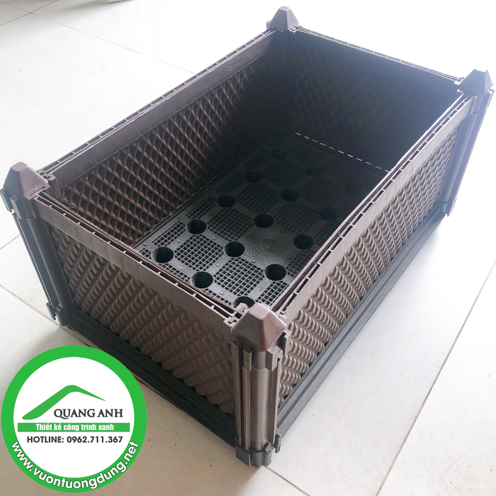 Chậu ghép thông minh Quang Anh HCM kích thước 50x33x25 giá chỉ 160k trong đợt khuyến mãi