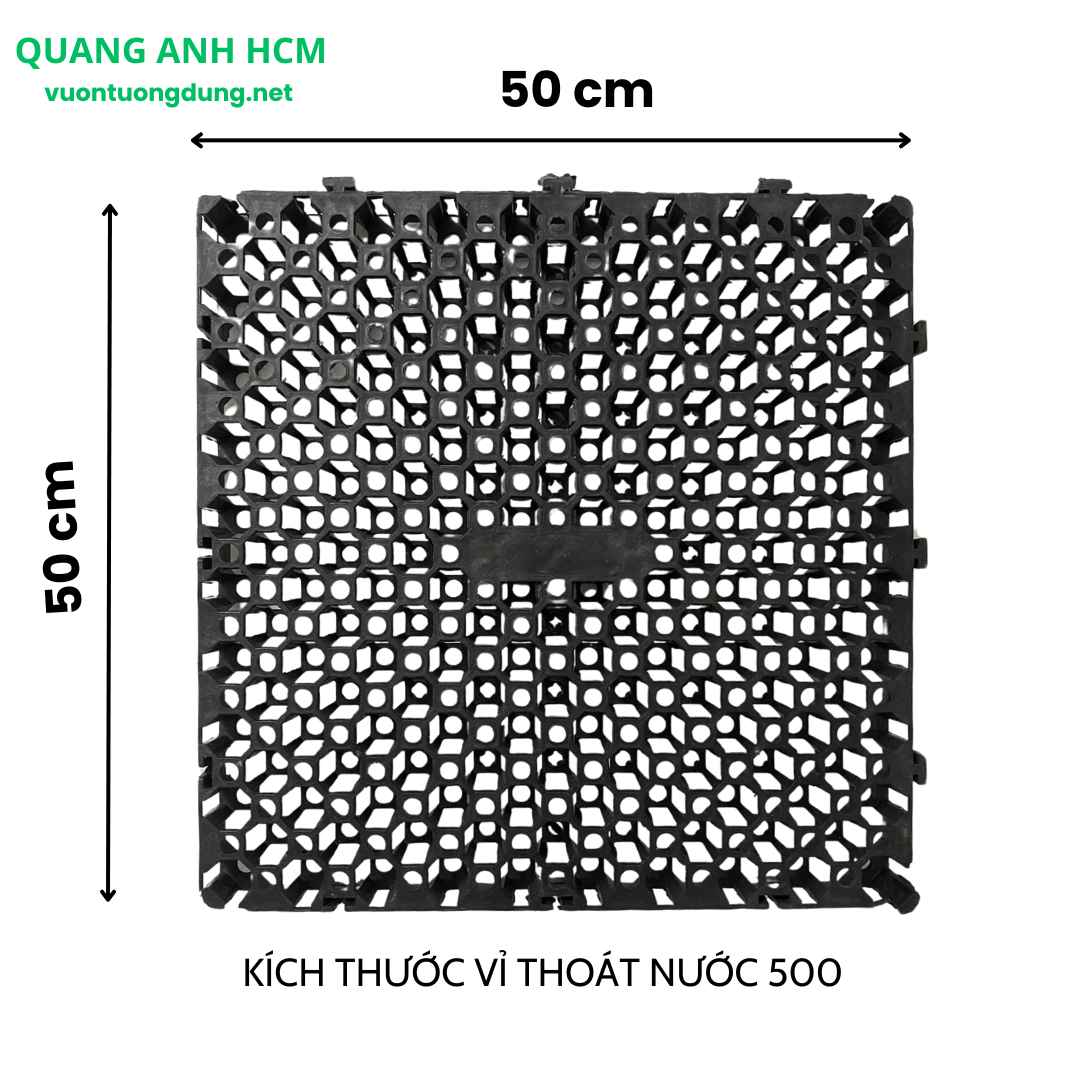 vỉ thoát nước 500x500x30