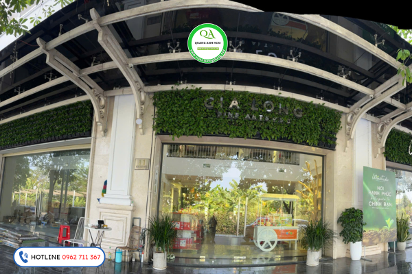 Thi Công Tường Cây Nghệ Thuật Cho Gia Long Fine Arts JSC tại khu dân cư Vạn Phúc